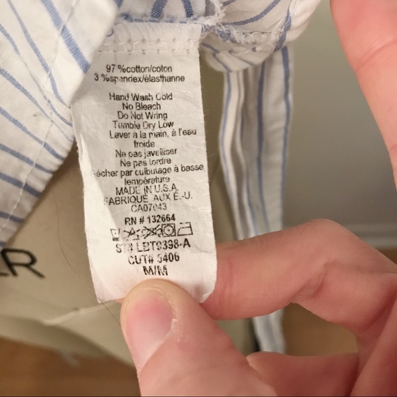 La Banga Short Sleeves Peplum Top Size M - Picture 4 of 5